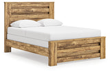 Maystonna Brown Queen Panel Bed - Ornate Home