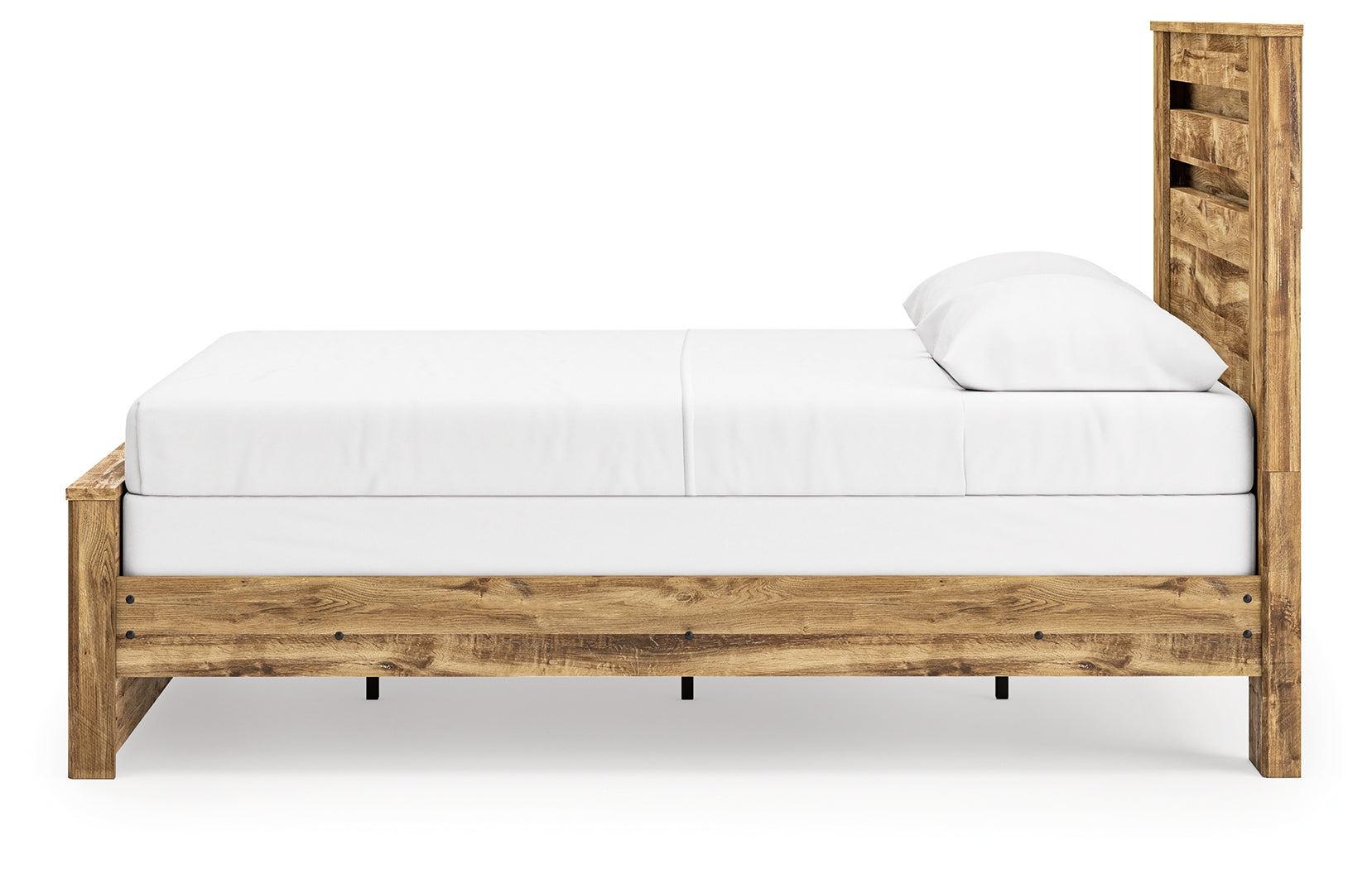 Maystonna Brown Queen Panel Bed - Ornate Home