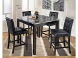 Maysville Black Counter Height Dining Room Set / 5pc (Online Special Price) - Ornate Home