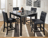 Maysville Black Counter Height Dining Room Set / 5pc (Online Special Price) - Ornate Home