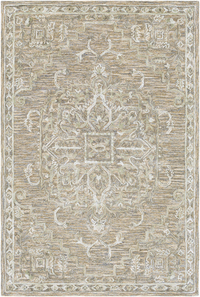 Maysville Wool & Faux Silk Rug - Ornate Home