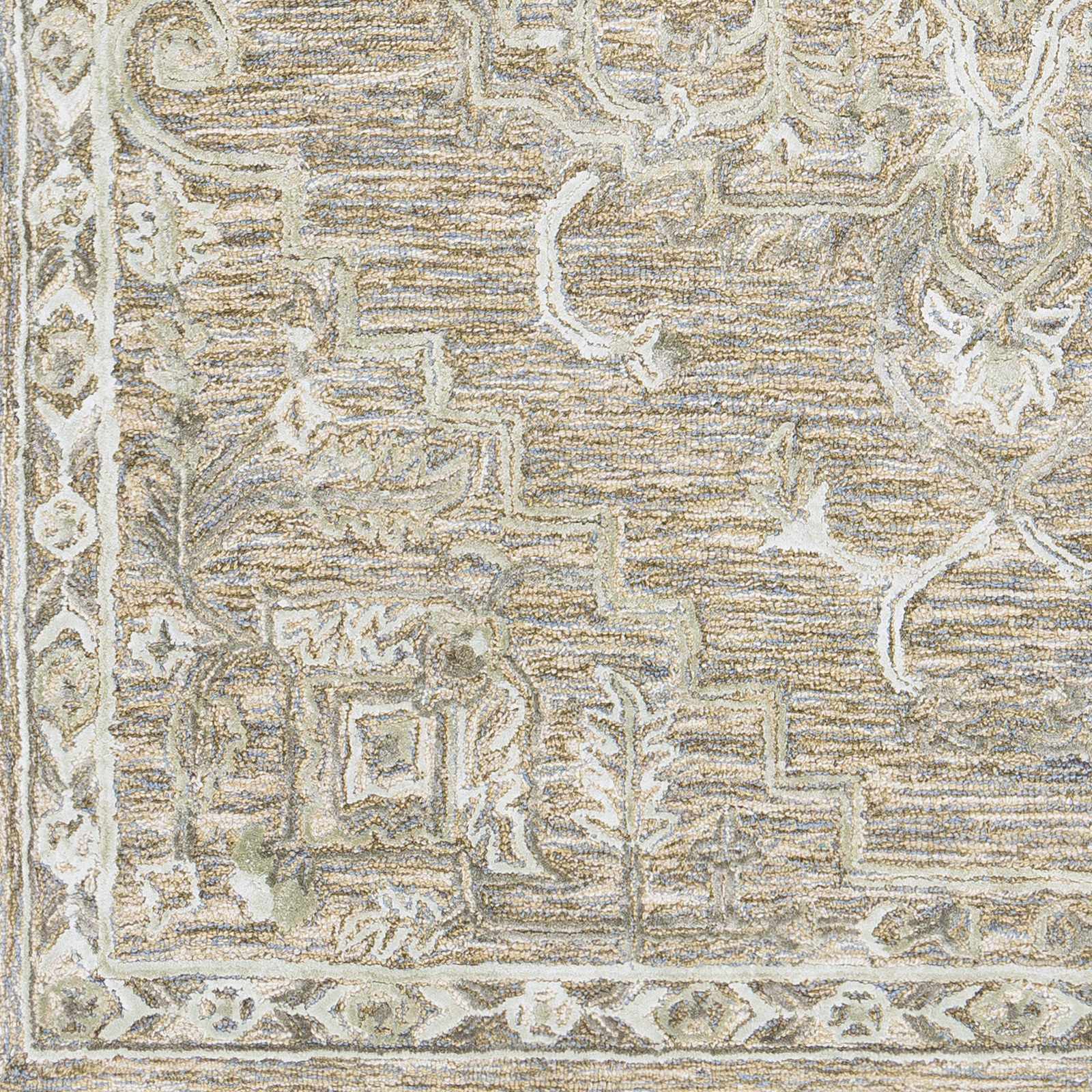 Maysville Wool & Faux Silk Rug - Ornate Home