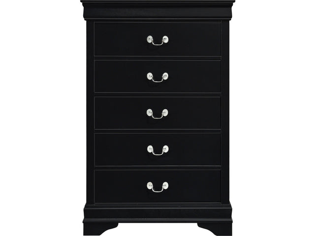 Mayville Black Chest - Ornate Home