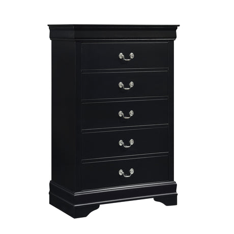 Mayville Black Chest - Ornate Home