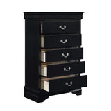 Mayville Black Chest - Ornate Home