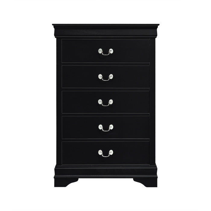 Mayville Black Chest - Ornate Home