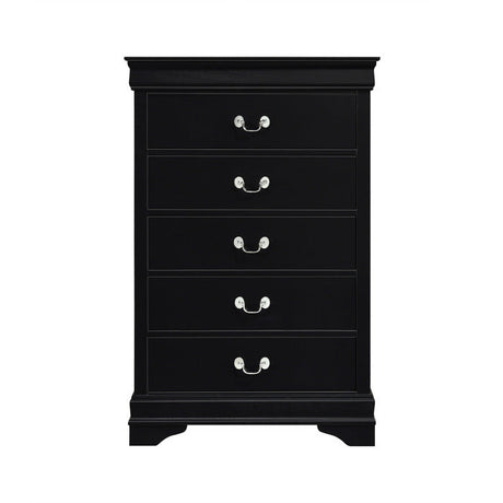 Mayville Black Chest - Ornate Home