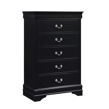 Mayville Black Chest - Ornate Home