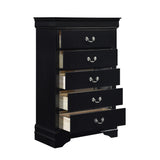 Mayville Black Chest - Ornate Home