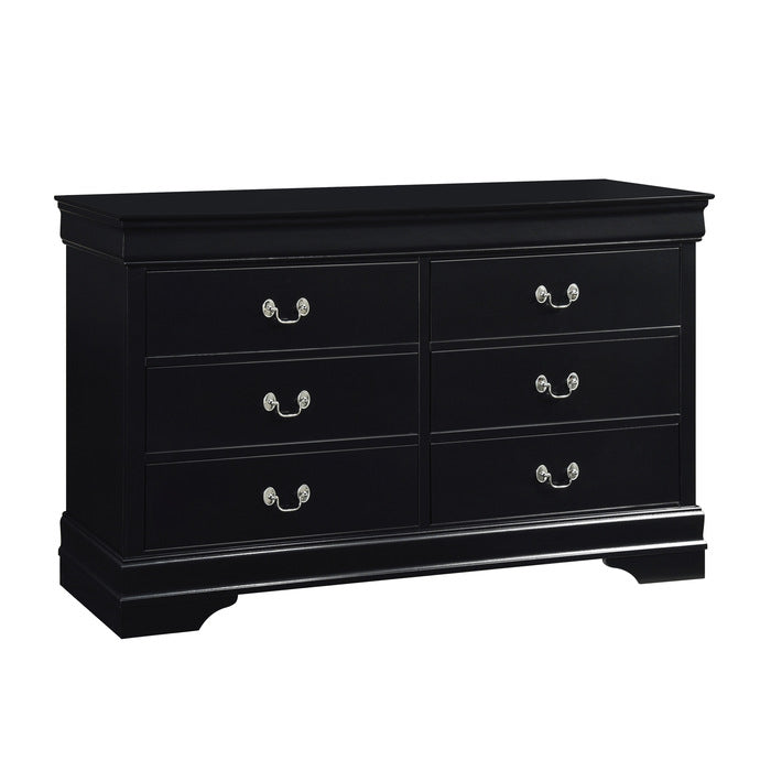 Mayville Black Dresser - Ornate Home