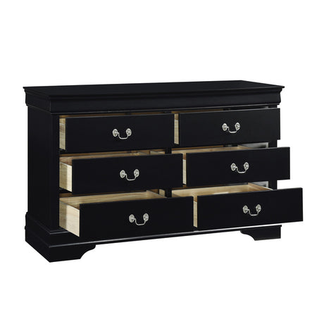 Mayville Black Dresser - Ornate Home