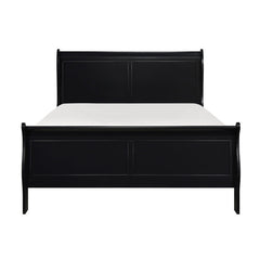 Mayville Black Eastern King Bed - Ornate Home