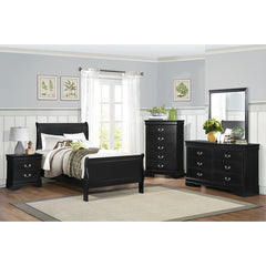 Mayville Black Mirror - Ornate Home