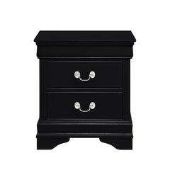 Mayville Black Nightstand - Ornate Home