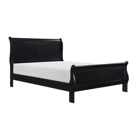 Mayville Black Queen Bed - Ornate Home