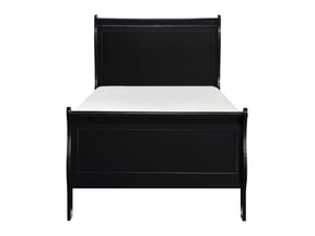 Mayville Black Twin Bed - Ornate Home