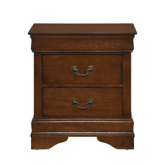 Mayville Brown Cherry 4-piece Twin Bedroom Set - Ornate Home