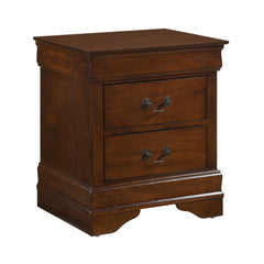 Mayville Brown Cherry 4-piece Twin Bedroom Set - Ornate Home
