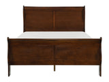 Mayville Brown Cherry California King Bed - Ornate Home