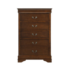 Mayville Brown Cherry Chest - Ornate Home