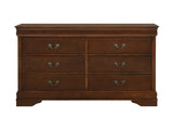 Mayville Brown Cherry Dresser - Ornate Home