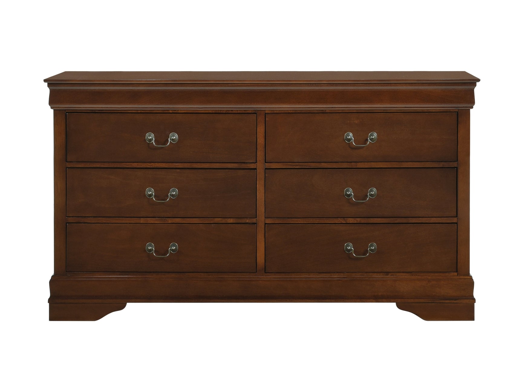 Mayville Brown Cherry Dresser - Ornate Home