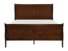 Mayville Brown Cherry Eastern King Bed - Ornate Home