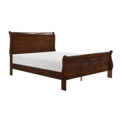 Mayville Brown Cherry Eastern King Bed - Ornate Home