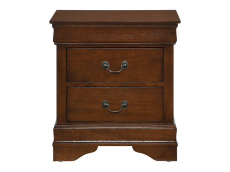 Mayville Brown Cherry Nightstand - Ornate Home