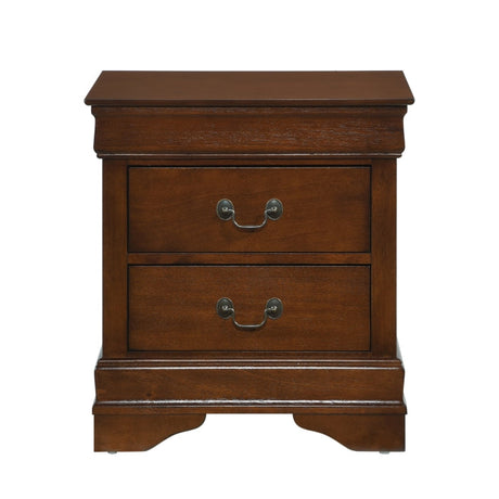 Mayville Brown Cherry Nightstand - Ornate Home