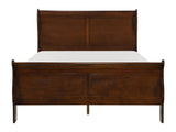 Mayville Brown Cherry Queen Bed - Ornate Home