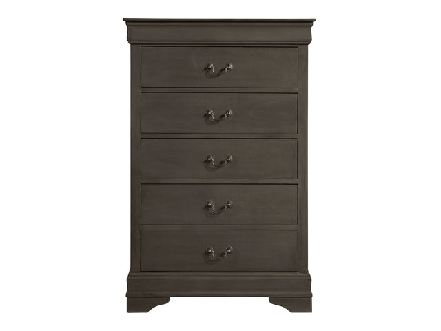 Mayville Stained Gray Chest - Ornate Home