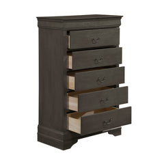 Mayville Stained Gray Chest - Ornate Home