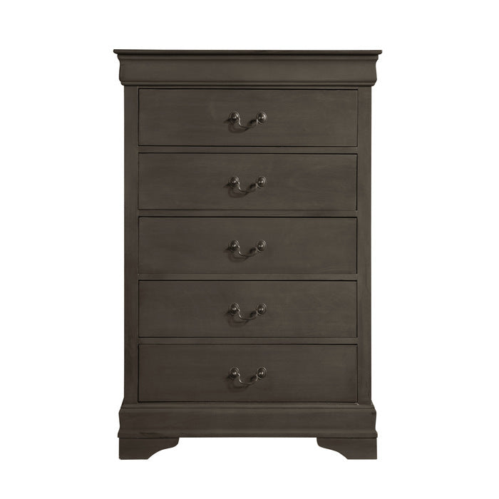 Mayville Stained Gray Chest - Ornate Home