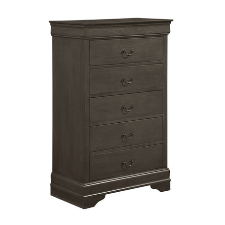 Mayville Stained Gray Chest - Ornate Home