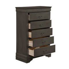 Mayville Stained Gray Chest - Ornate Home