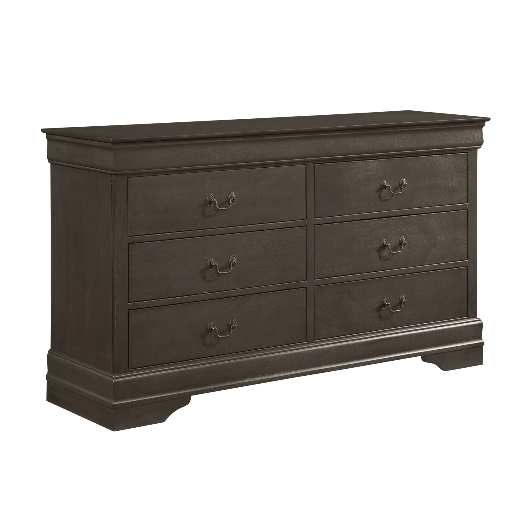 Mayville Stained Gray Dresser - Ornate Home