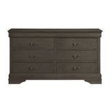 Mayville Stained Gray Dresser - Ornate Home