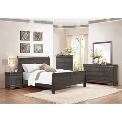Mayville Stained Gray Nightstand - Ornate Home