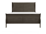 Mayville Stained Gray Queen Bed - Ornate Home