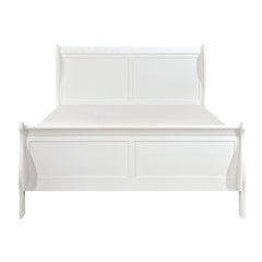 Mayville White 4-piece Queen Bedroom Set - Ornate Home