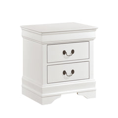 Mayville White 4-piece Queen Bedroom Set - Ornate Home