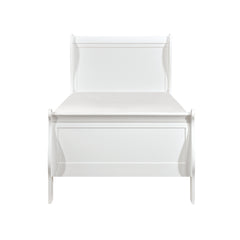 Mayville White 4-piece Twin Bedroom Set - Ornate Home