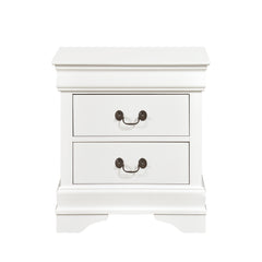 Mayville White 5-Piece Queen Bedroom Set - Ornate Home