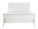 Mayville White California King Bed - Ornate Home