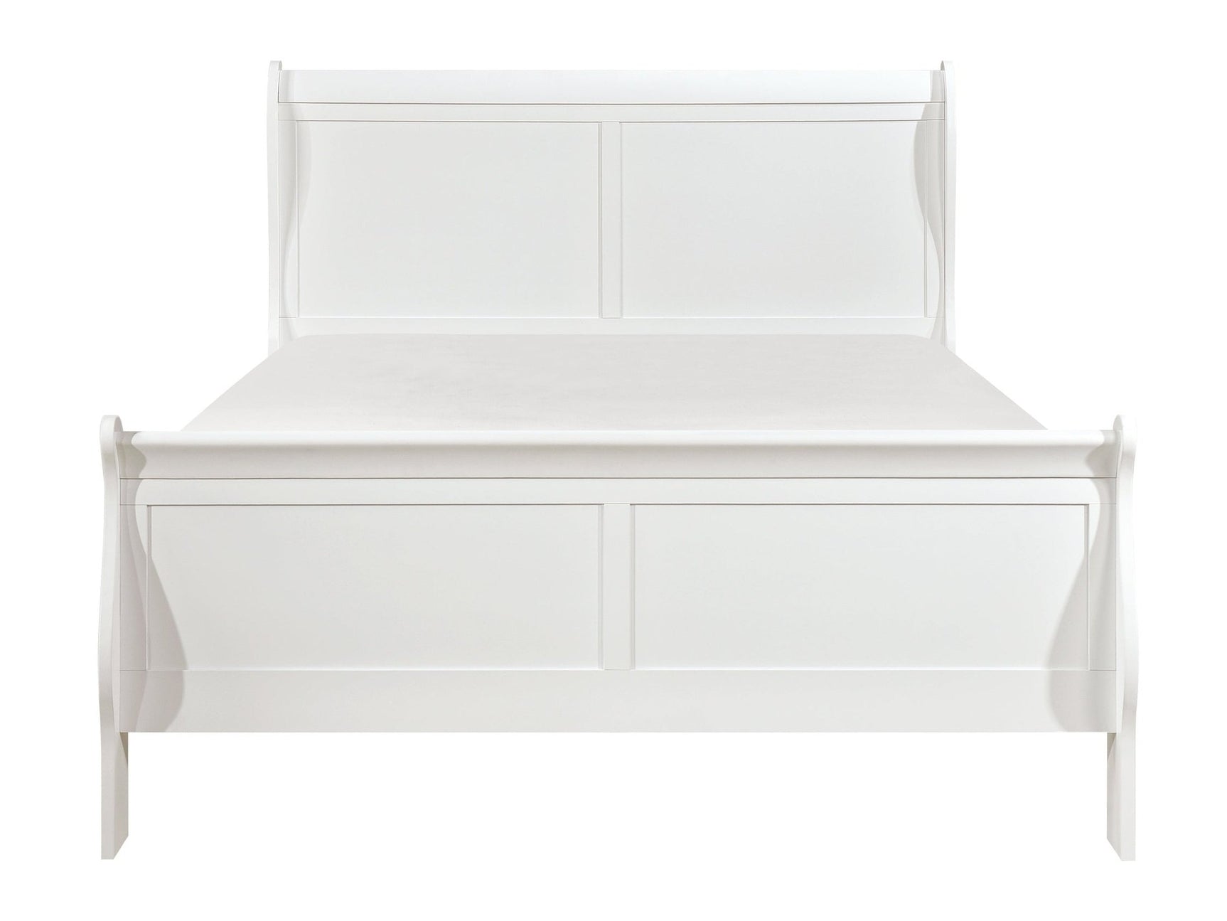 Mayville White California King Bed - Ornate Home