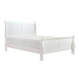 Mayville White California King Bed - Ornate Home