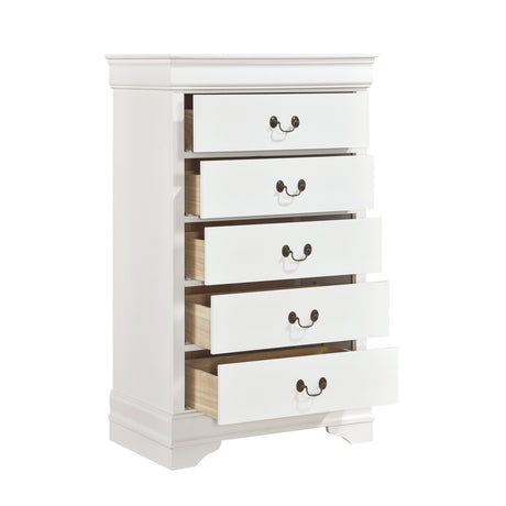 Mayville White Chest - Ornate Home