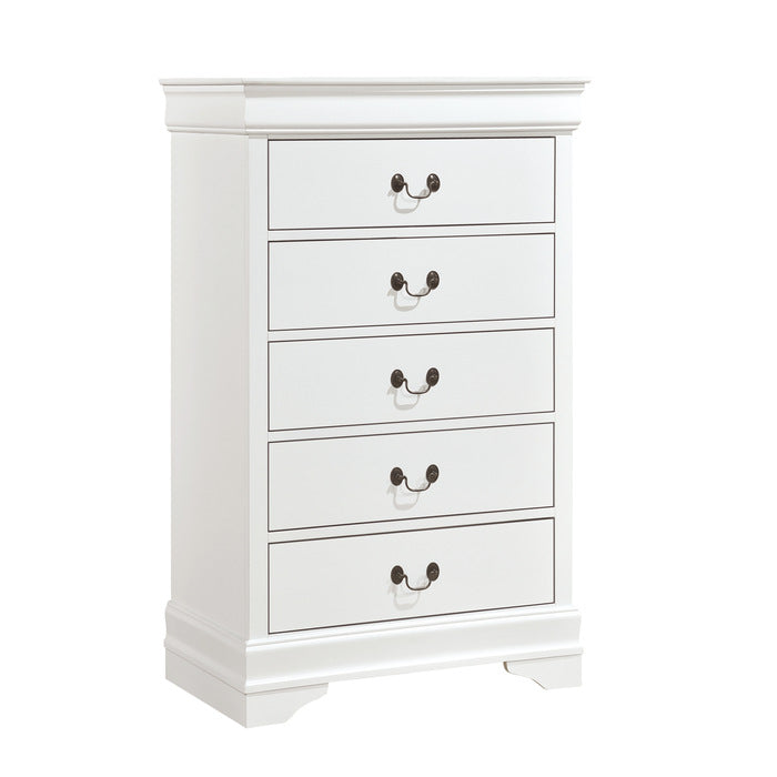 Mayville White Chest - Ornate Home