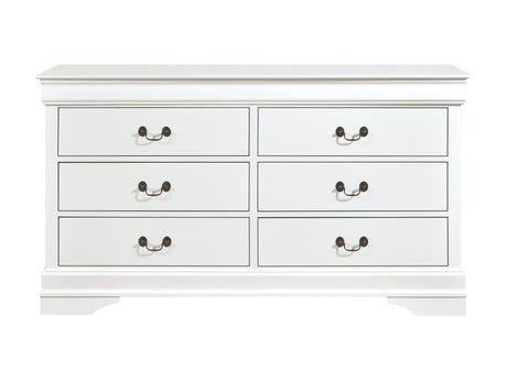 Mayville White Dresser - Ornate Home
